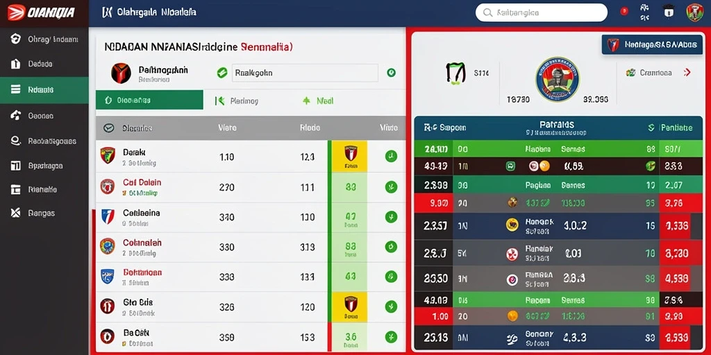 Menu misi yang lengkap dan mudah diakses.