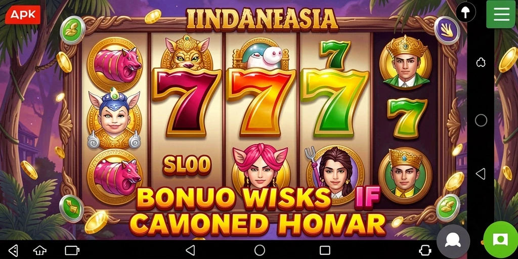 Pemandangan spektakuler yang memikat mata.
