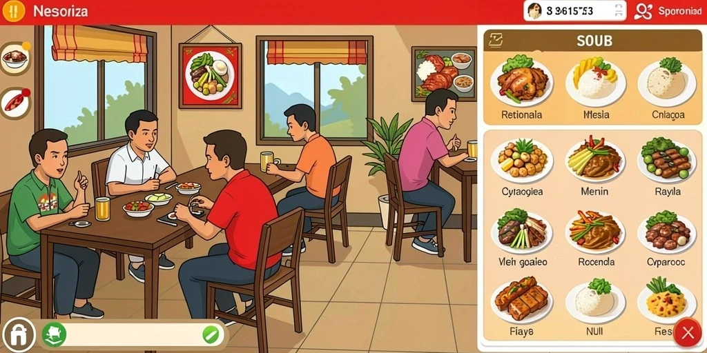 Mode multiplayer yang sangat seru dan kompetitif.