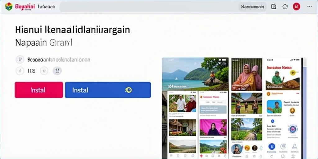 Tangkapan layar 3 menggambarkan komunitas aktif di dalam aplikasi.
